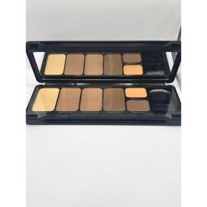 Profusion Cosmetics Contour Makeup Case 6 Shade Palette & Brush NEW